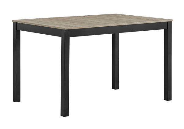 This dining group perfectly captures the essence of contemporary style and comfort, creating a welcoming and stylish ambiance in any dining space. The centerpiece is a sleek, rectangular table with a warm wood finish that effortlessly complements the soph