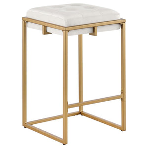  gold metal frames embrace the foam padded cushion