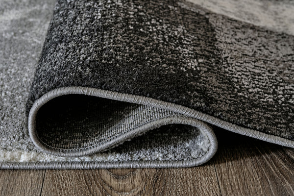 Brycebourne - Black / Cream / Gray - Medium Rug