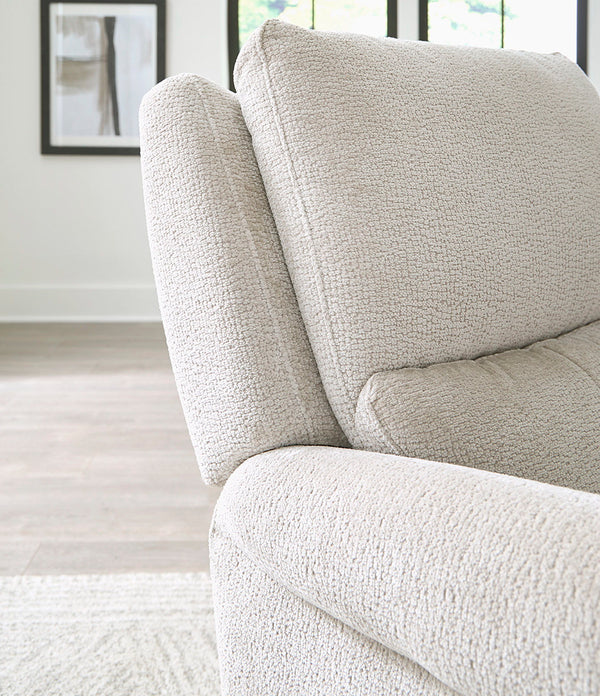 Gentry - Manual Swivel Glider Recliner (Set of 2) - Ecru Mist
