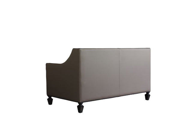  Black PU & Charcoal Finish
