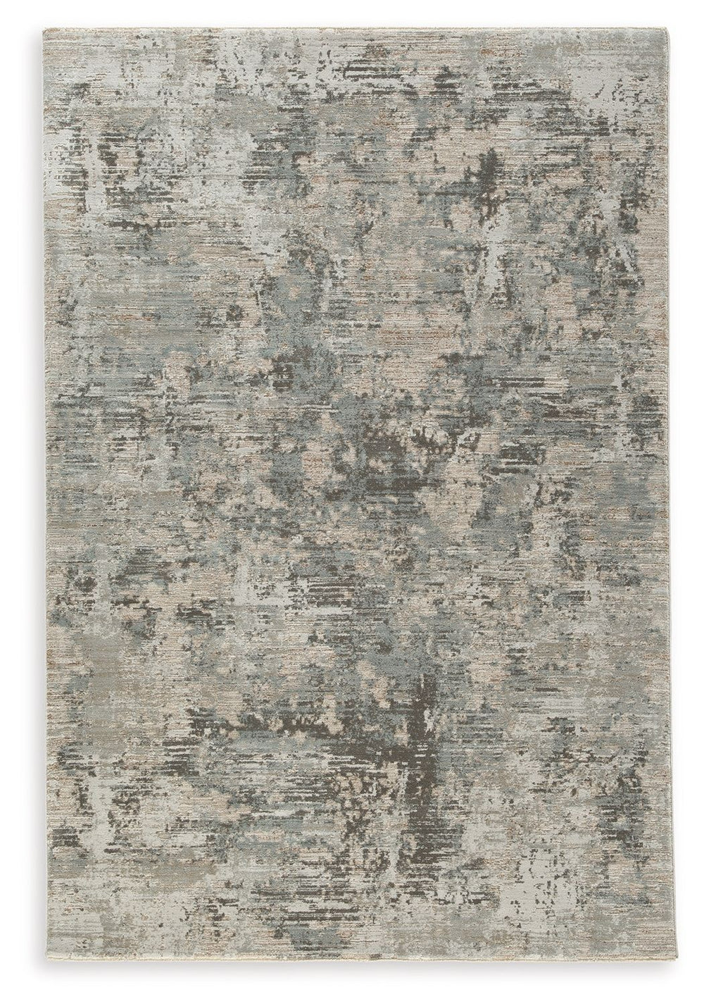 Bring your homeâ€™s intentional, free-flowing aesthetic to your floor decor with this rug. Mellow, earthy hues prioritize your relaxed view on style, forming an abstract pattern with a subtle sense of depth. From gentle morning journeys padding to the kit