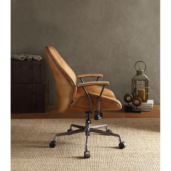 Hamilton - Executive Office Chair - Coffee Top Grain Leather