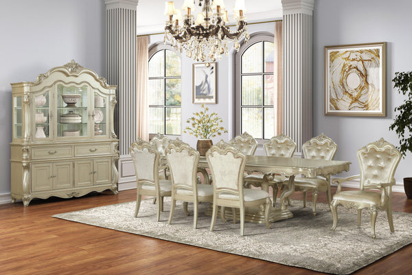 Monique - Dining Table Top - Champagne