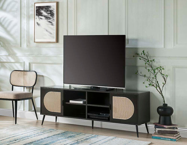 Colson - TV Stand - Black - 60-"