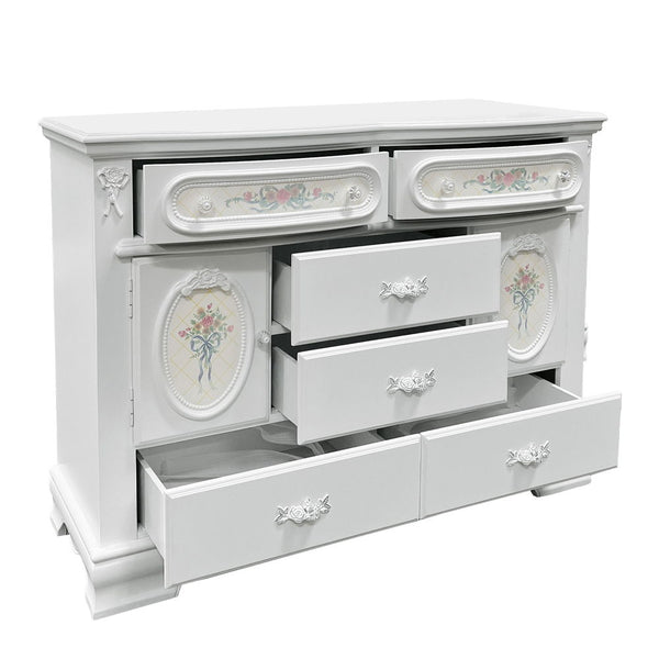  Hardware: Crystal like Knob (2 Top Drawers)