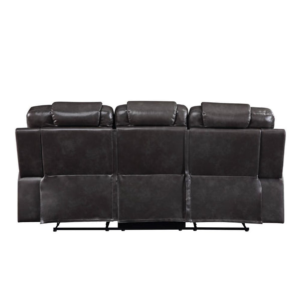  the diamond tufted patter in the tight back and seat