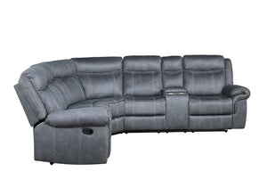  and reclining seating. Contrast stitching provides a to