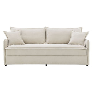  perfect for accommodating guests with ease. The plush cushions and soft fabric provide unmatched comf