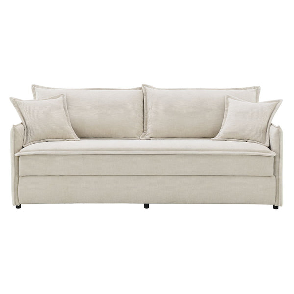  perfect for accommodating guests with ease. The plush cushions and soft fabric provide unmatched comf