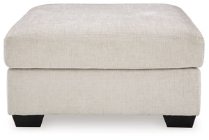 Aviemore - Stone - Oversized Accent Ottoman