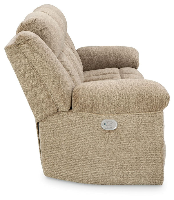 Tip-Off - Wheat - 2 Pc. - Power Reclining Sofa
