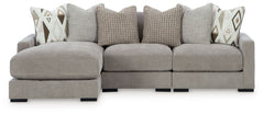 Customizable, contemporary comfort. This modular sofa sectional with chaise changes as your living room needs do. You can stage and rearrange the pieces as you please, whether itâ€™s for family TV time, hosting guests or a simple style refresh. Adding to 