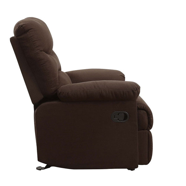 Arcadia - Recliner - Chocolate Microfiber