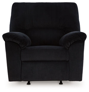 Simplejoy - Onyx - Rocker Recliner