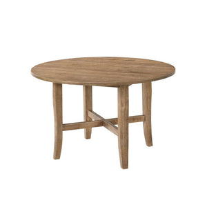 Looking for the right amount of rustic to your chic, look no further this Kendric dining table is ideal for a modern farmhouse aesthetic. Excellent for a family of four, this makes the perfect dining or breakfast table. Sporting an inviting round table to