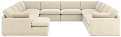 Down with uptown style. This sectional goes to town with a high-design aesthetic, sleek sophistication and sumptuous comfort that are temptingly affordable. Wide track arms, softened by plush side pillows, offer a welcoming look and feel, while back pillo