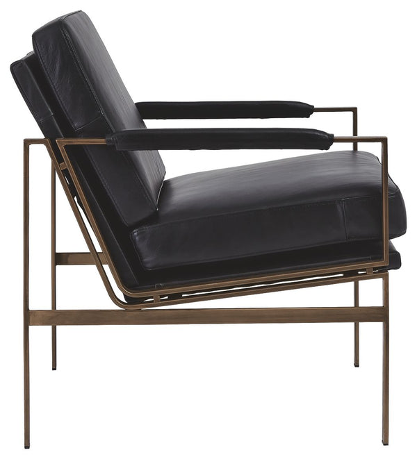 Puckman - Black - Accent Chair
