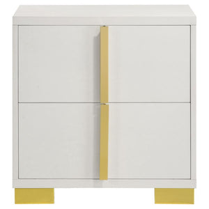Marceline - 2-Drawer Nightstand - White