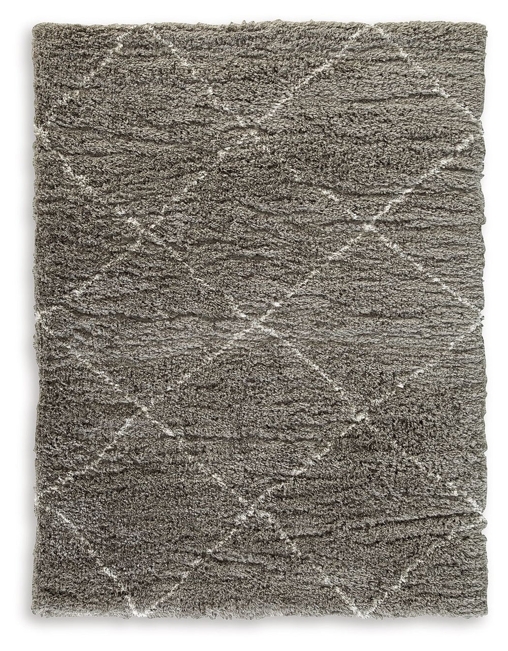 When is a rug more than a rug? When it invites you to kick off your shoes and stay a while. This shag rug welcomes visitors with warmth and a tantalizingly thick, plush pile. Its neutral color palette exudes a casually cool vibe that works wonders whereve