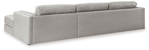 Amiata - Glacier - 2-Piece Sectional With Raf Corner Chaise