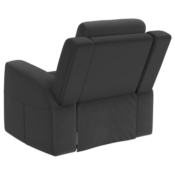 Brentwood - Upholstered Recliner Chair - Dark Charcoal