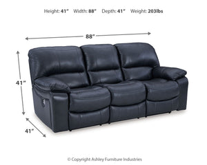 Leesworth - Ocean - Power Reclining Sofa