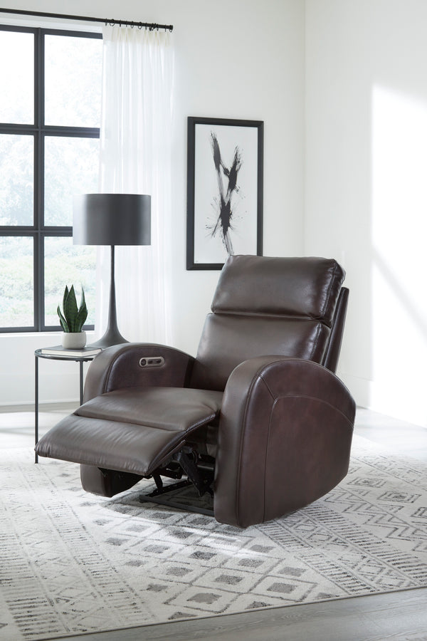 Devin - Power Recliner (Set of 2) - Pebble Brown