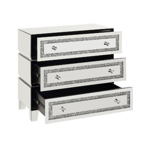  this brilliant cabinet showcases a distinctive style for an intriguing look. The cabinet features two doors and two storage drawers with 