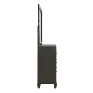  this dresser guarantees stability and longevity. Its semi-gloss lacquer finis