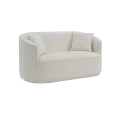Seat Construction: Pocket Coil Tight Seat & Back Cushion Accent Pillow Included Wooden Inner Frame Metal Plate Legs