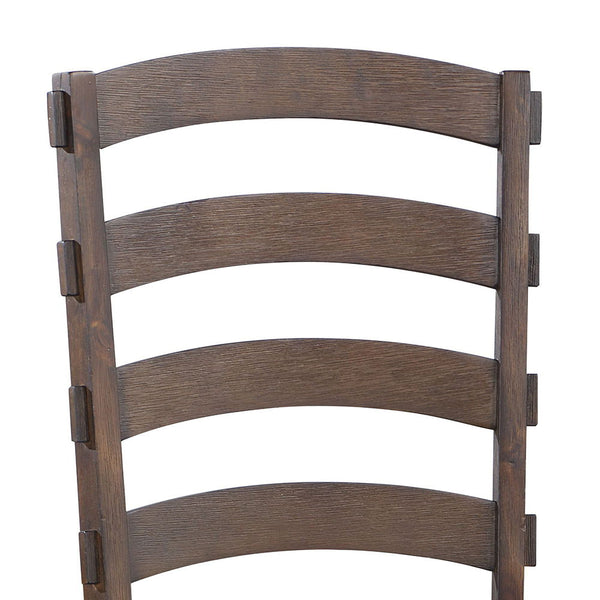Pascaline - Side Chair (Set of 2) - Gray Fabric