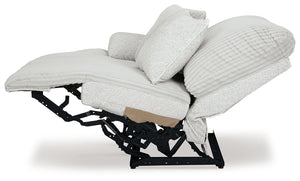 Top Tier - Alloy - Laf Zero Wall Power Recliner