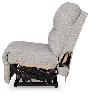 Acklen Place - Pewter - 5-Piece Power Reclining Sectional