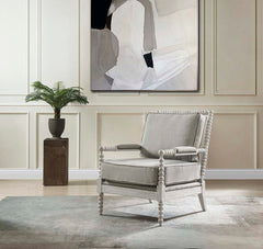 Saraid - Accent Chair - Pearl Silver - 35-"