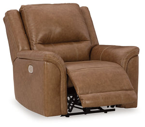Trasimeno - Caramel - Power Recliner /Adj Headrest