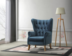 Wingback Club Chair, Tight Back & Seat Cushion (1+1) CONSTRUCTION] SEAT: Full Foam