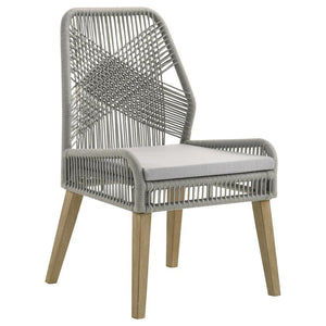  inspirational design. Weathered wash finish wood legs taper slightly and slant just enou