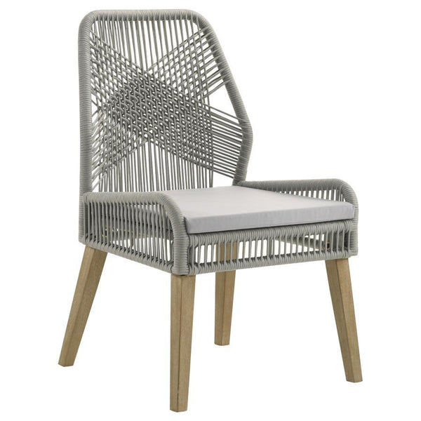  inspirational design. Weathered wash finish wood legs taper slightly and slant just enou