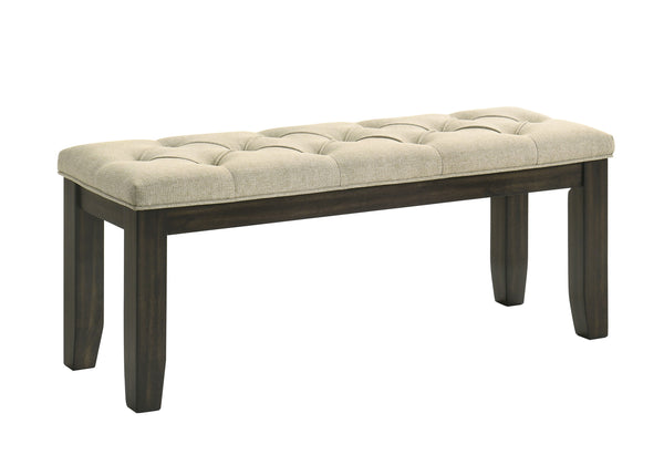 Bring a perfect blend of style and comfort to your dining space with this beautifully designed set. Featuring a sleek, dark-finished table with a sturdy trestle base, it provides a durable and inviting surface for everyday meals and gatherings. The uphols