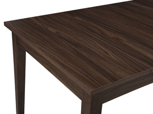  contemporary design with a rich wood finish that adds warmth and character to any space. Dual e