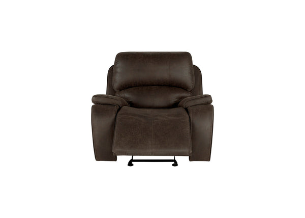 Brookings - Glider Recliner With Power Headrest & Footrest - Brown