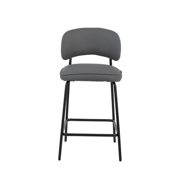  arched back and low profile for a refined look. The gray 