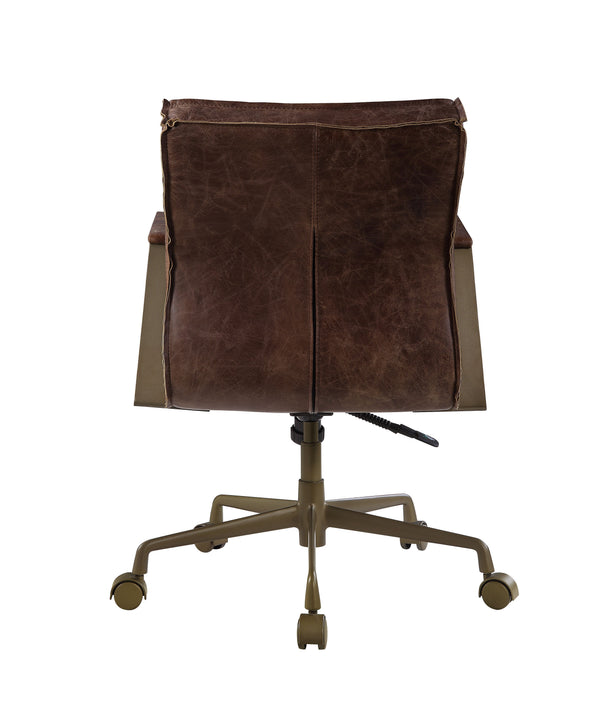 Attica - Executive Office Chair - Espresso Top Grain Leather