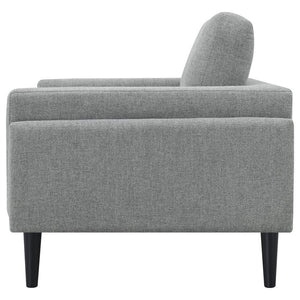 Rilynn - Upholstered Track Arm Accent Chair - Gray