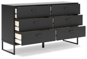 Socalle - Black- 3 Pc. - Dresser