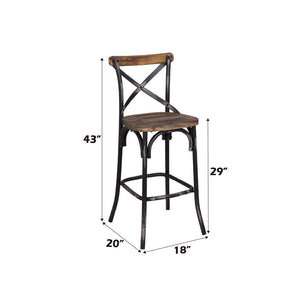  simple -"X-" style backrest