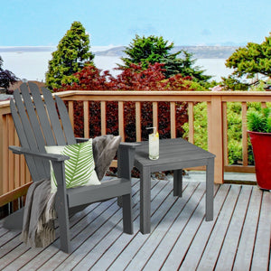 Made of durable acacia wood and galvanized screws  the Adirondack chair has solid structure and large weigh capacity for outdoor using. Â  In addition to durability  this chair is also very comfortable. Combine ergonomic design with wood slat style  it is