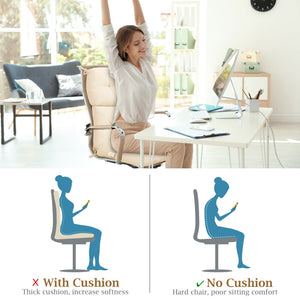 Superior sponge offers comfortable and soft sitting experience for you <br>Woven suede bedford cord provides smooth feeling and extra comfort <br>Convenient for you to suit different furniture with three-fold design <br>High quality string ties are not ea