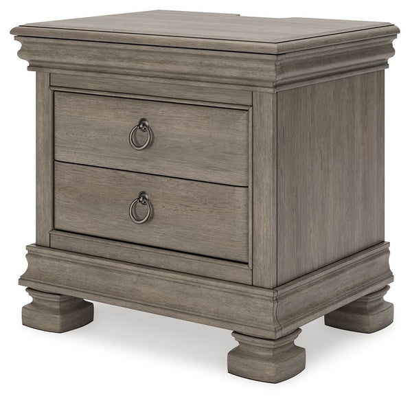  this nightstand is distinguished by its stunning attention to detail. Youâ€™ll find the light gray finish encourages an attitude of laid-back luxury. C